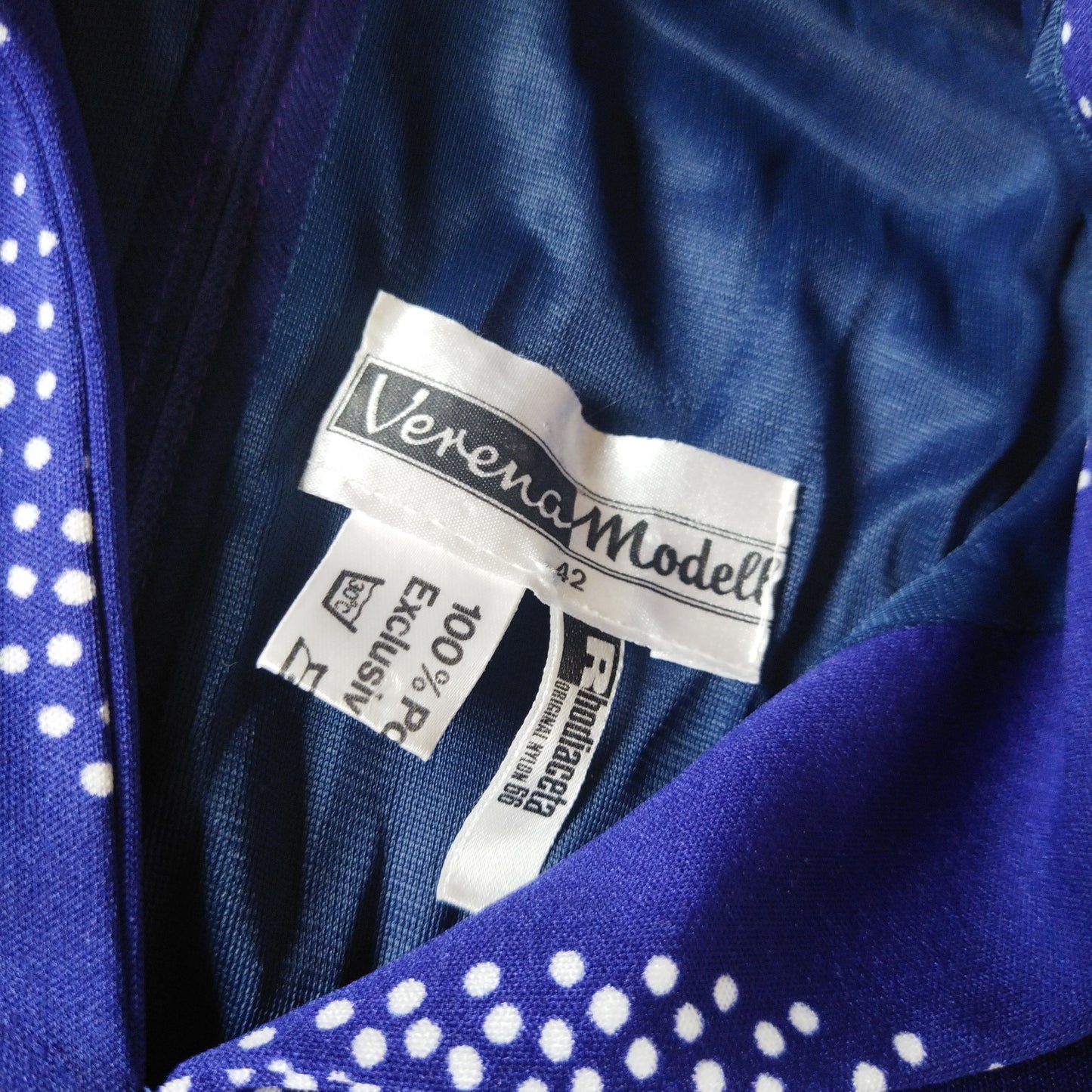 Langes 70s Kleid Gr. M