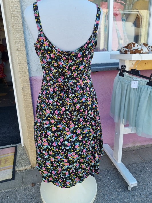 Minikleid mit Blümchen