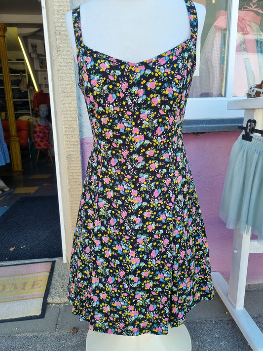 Minikleid mit Blümchen