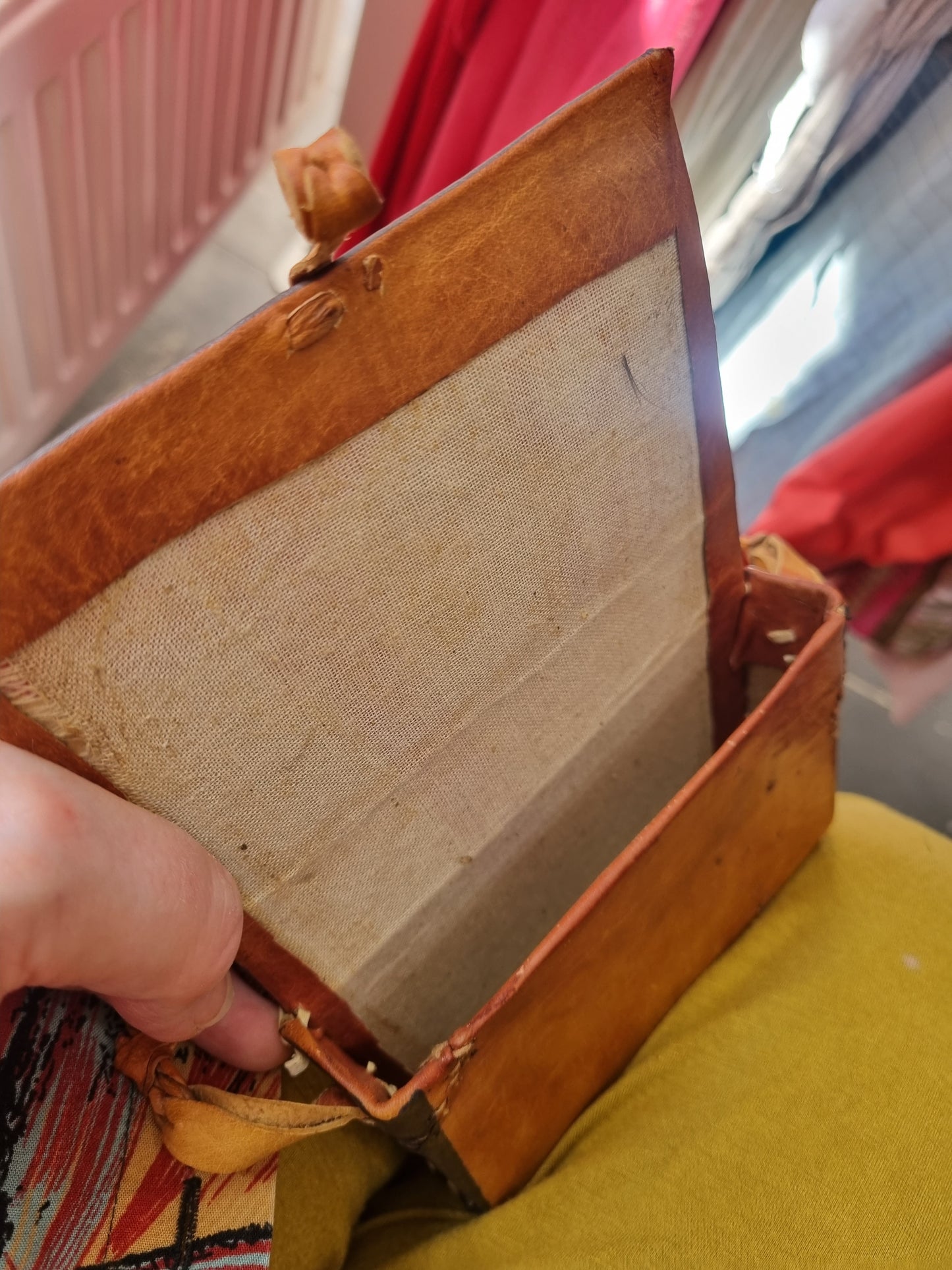 Kleine Vintage Ledertasche