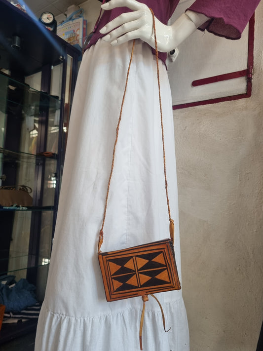 Kleine Vintage Ledertasche