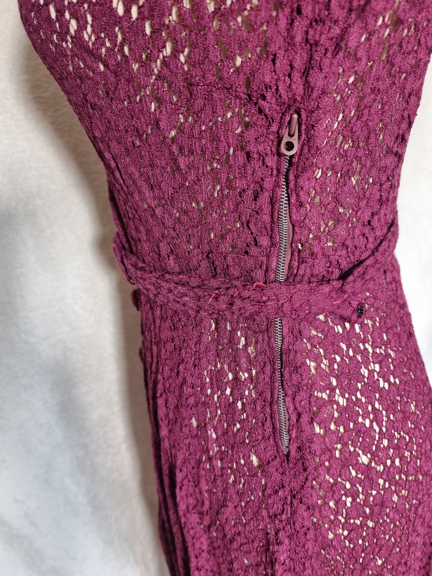 Kleid aus Spitze 40 er Jahre