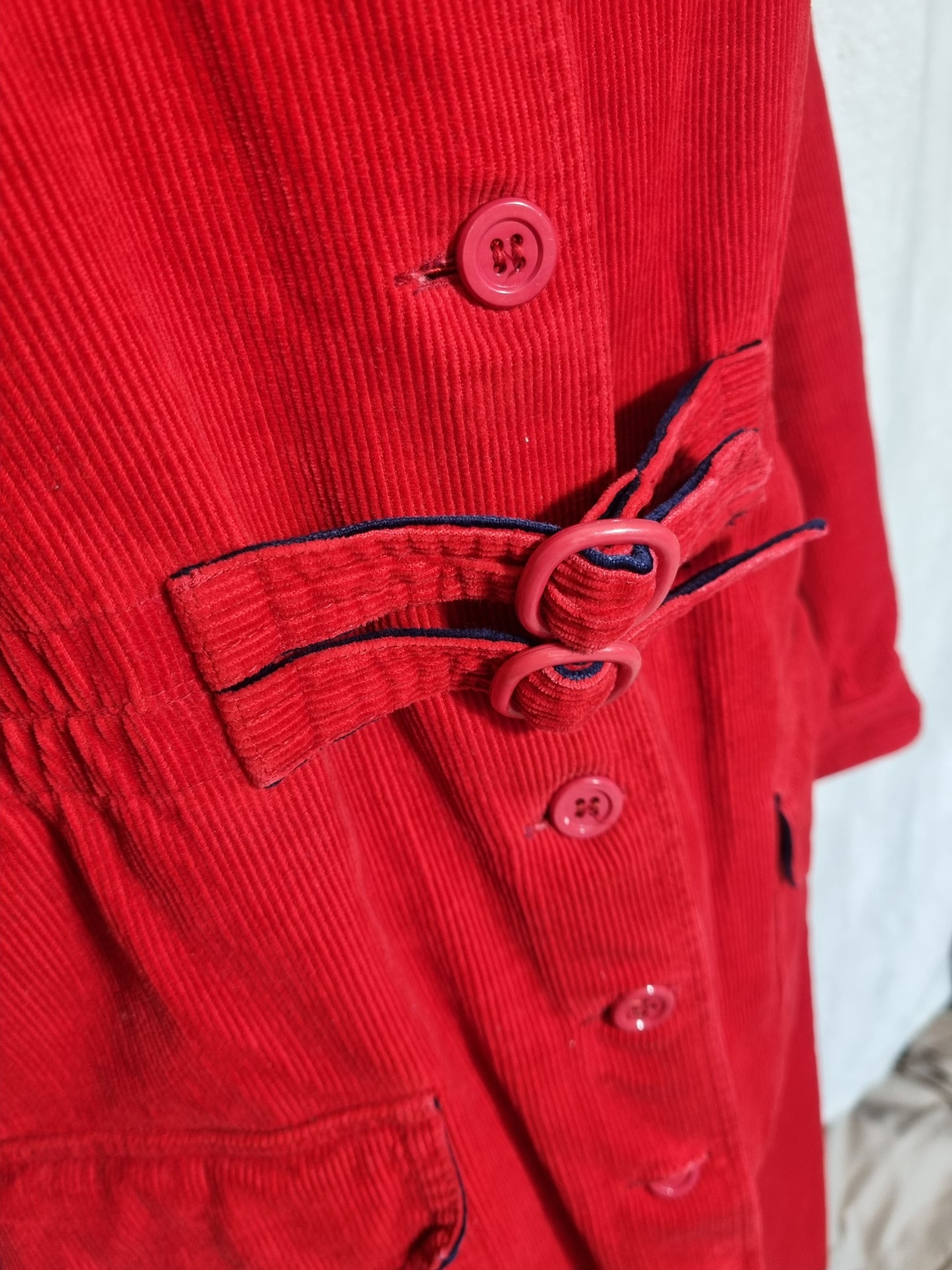 Kleid aus Cord 70er Jahre